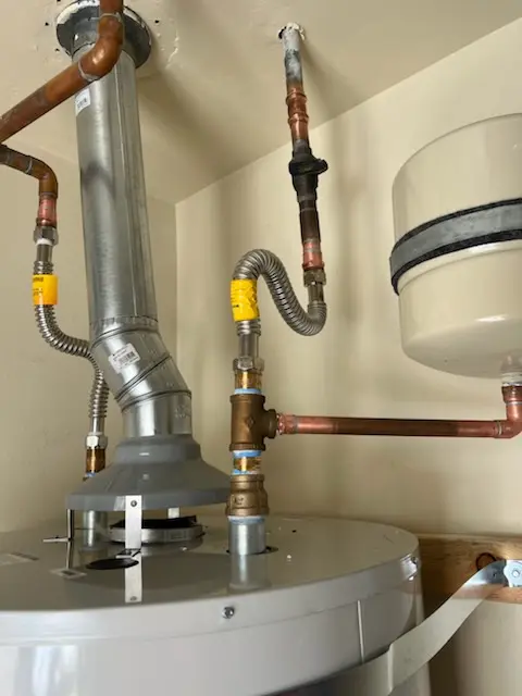 Water heater installation and plumbing repair in Golden Triangle